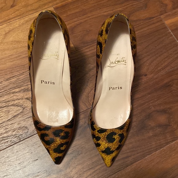 Leopard Christian Louboutin’s - Picture 3 of 5